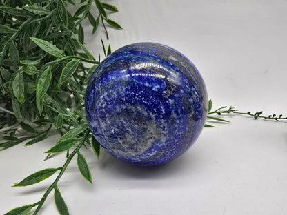 Lapis Lazuli Sphere 1.24kg 8.5x8.5cm Crystal Wellness