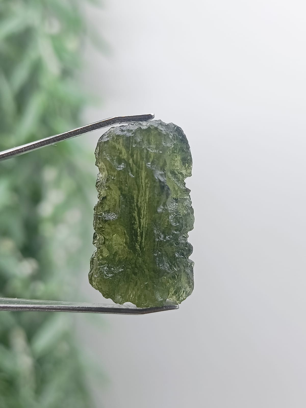 Authentic Moldavite Specimen 3.08 Grams Crystal Wellness