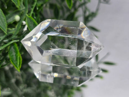 Clear Quartz Double Terminated Point - AAA Grade Crystal Wellness
