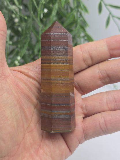 Tiger Iron Point Crystal Wellness