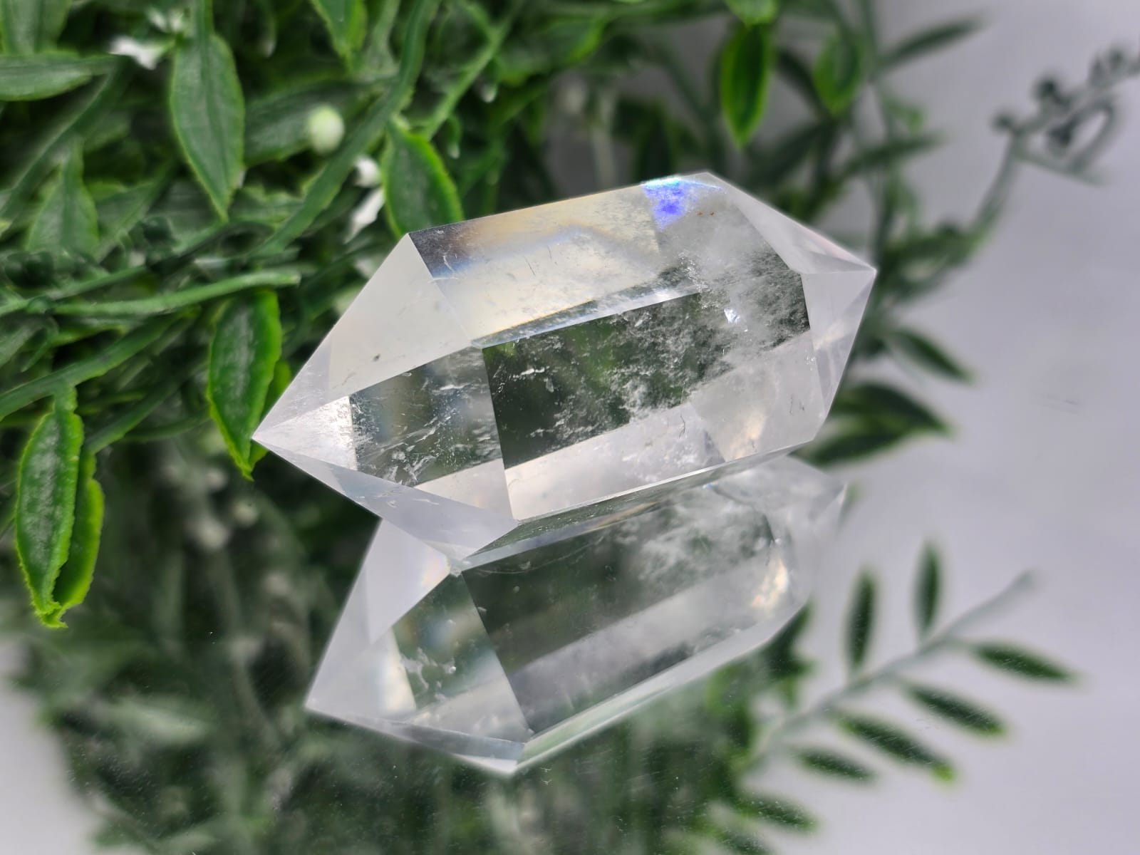Clear Quartz Double Terminated Point - AAA Grade Crystal Wellness