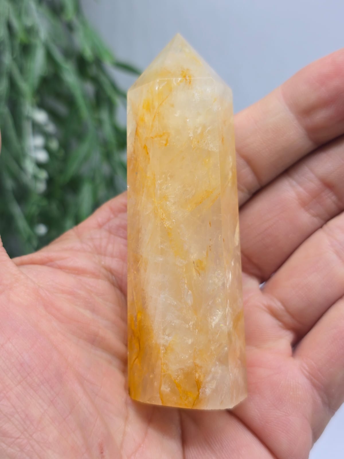 Golden Healer Quartz Point Crystal Wellness