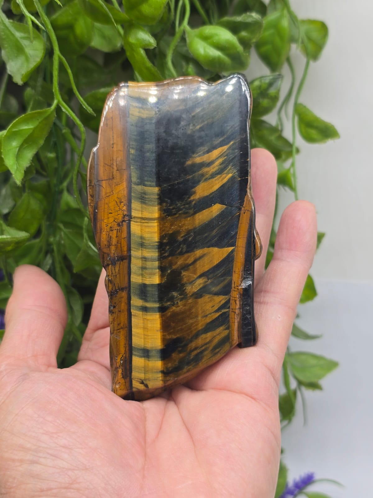 Tiger Eye Slabs Crystal Wellness
