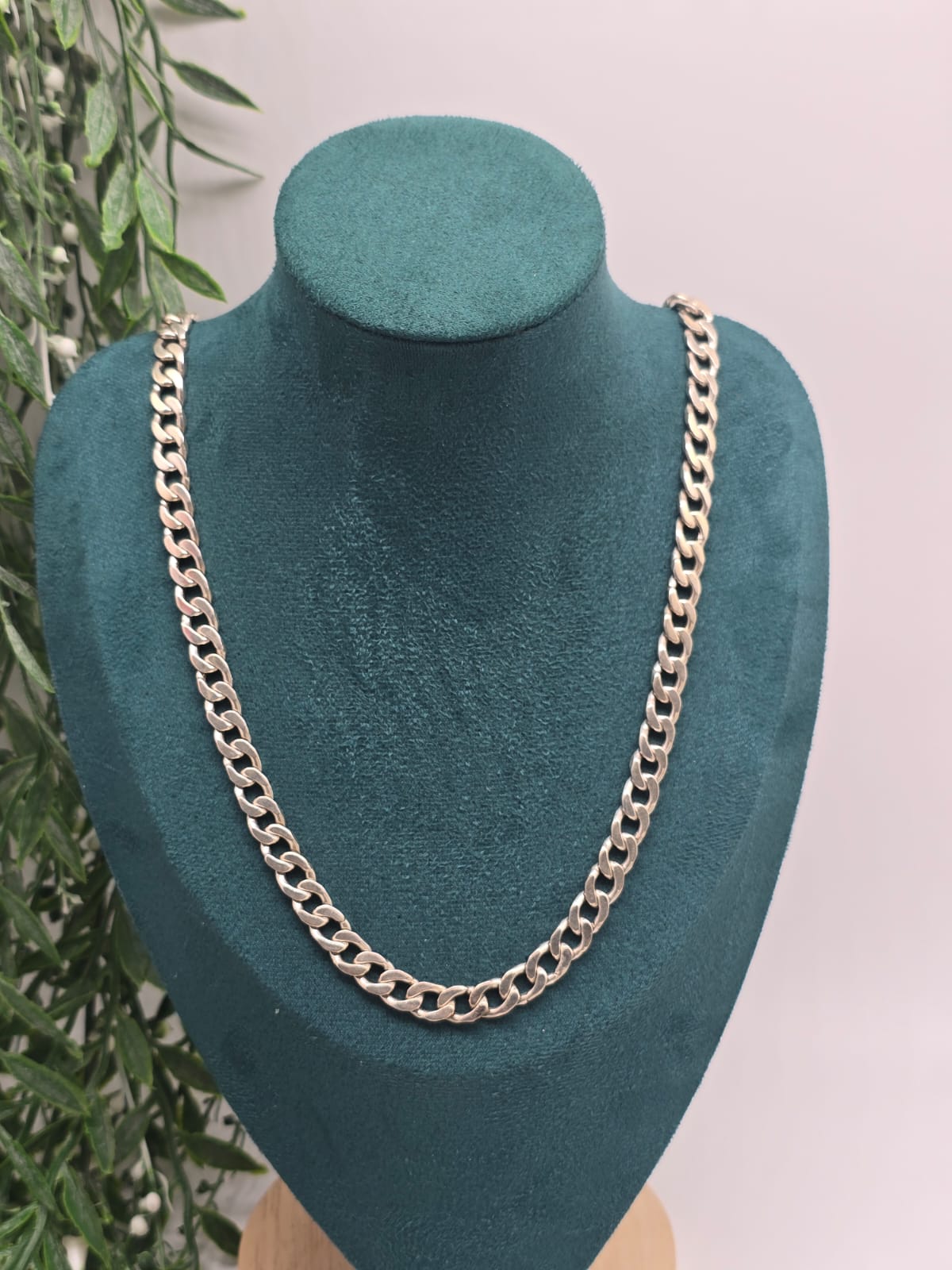 925 Sterling Silver Chain 73.55 Grams Crystal Wellness