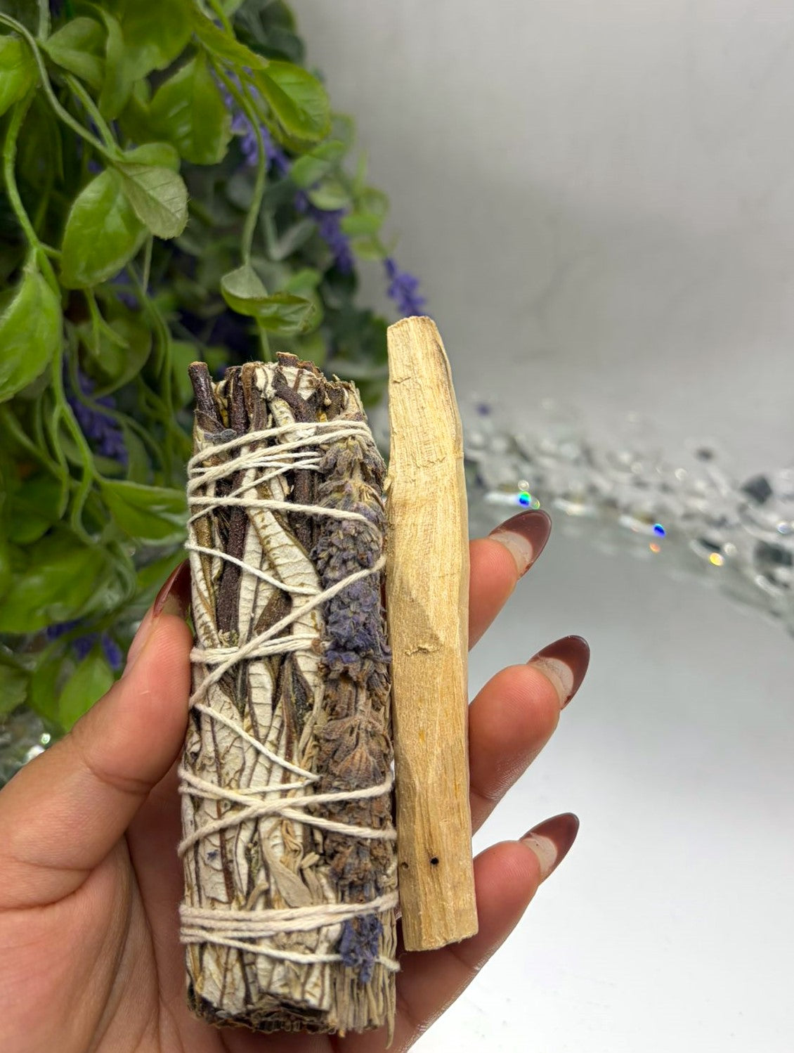 Celestial Sage & Palo Santo Stick Crystal Wellness