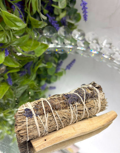 Celestial Sage & Palo Santo Stick Crystal Wellness