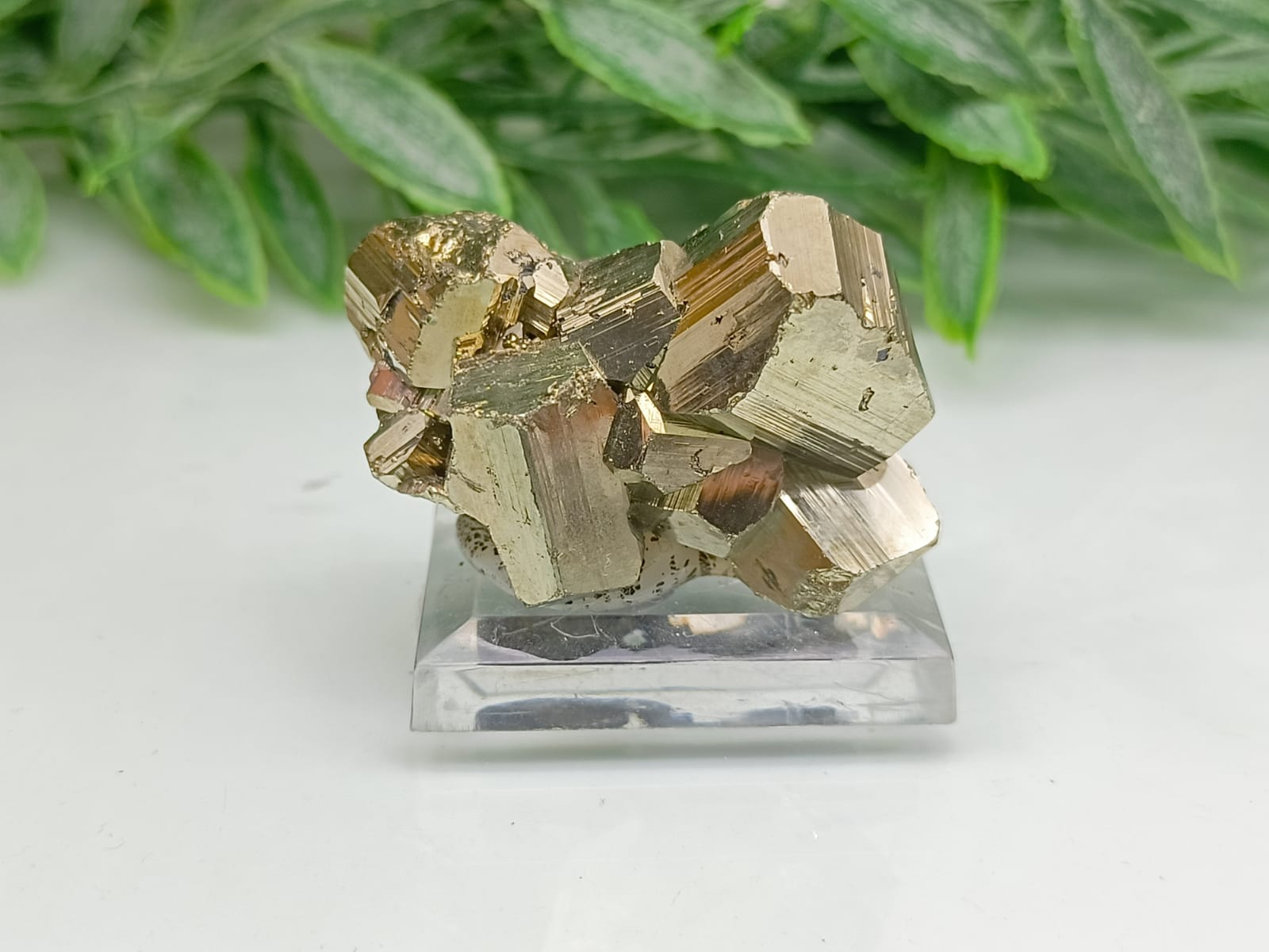 Natural Pyrite Cube Crystal Wellness