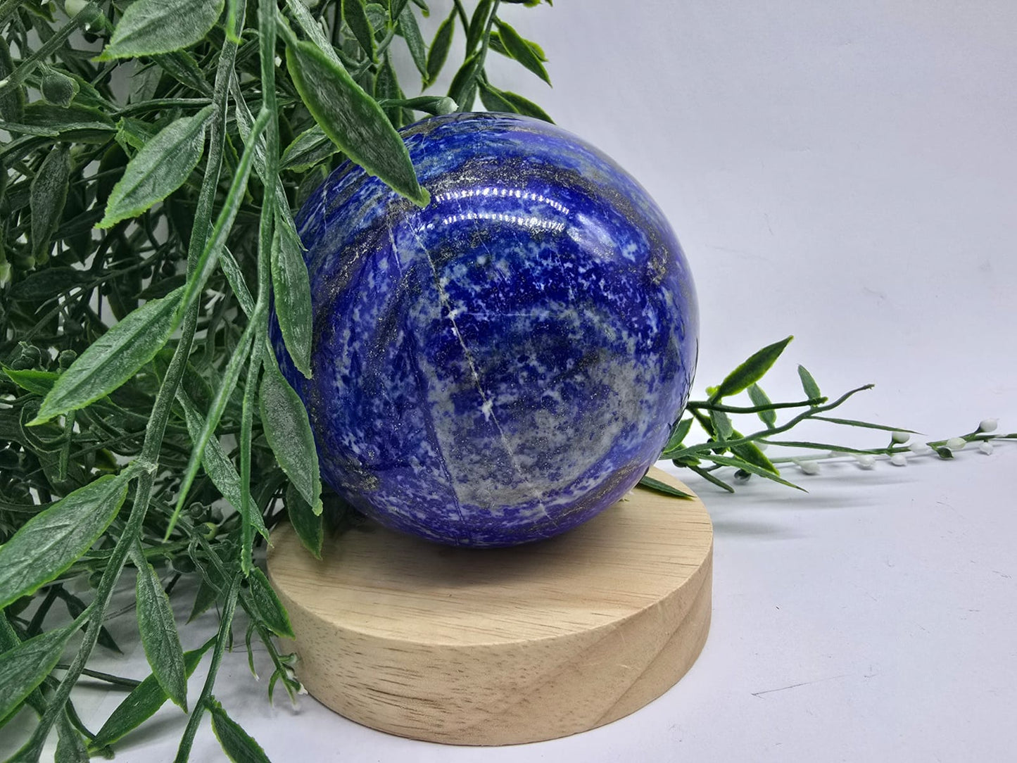 Lapis Lazuli Sphere 1.24kg 8.5x8.5cm Crystal Wellness