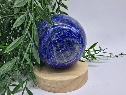 Lapis Lazuli Sphere 1.24kg 8.5x8.5cm Crystal Wellness