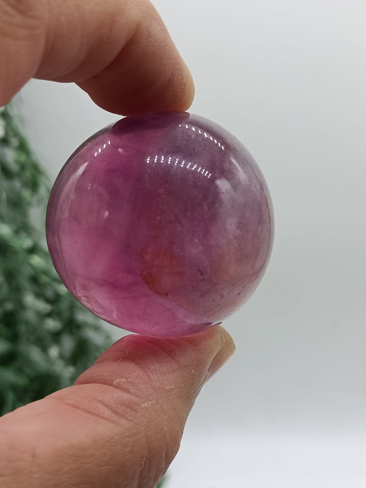 Fluorite Blue 925 Sterling Silver Pendant Crystal Wellness