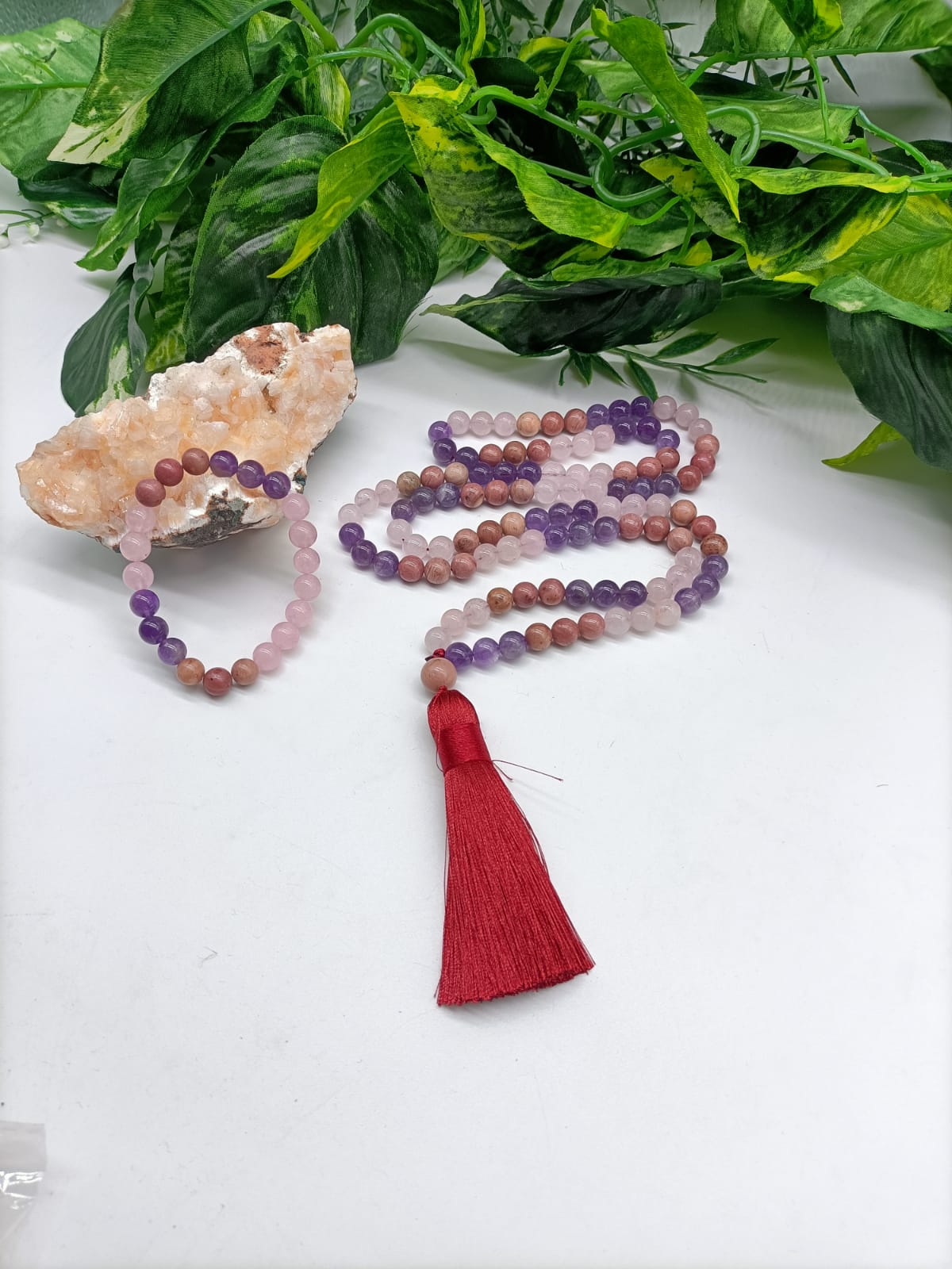 Mala Beads for Protection and Grounding Crystal Wellness