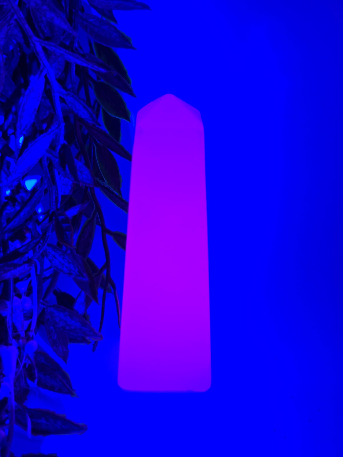 Mangano Calcite Obelisk Crystal Wellness