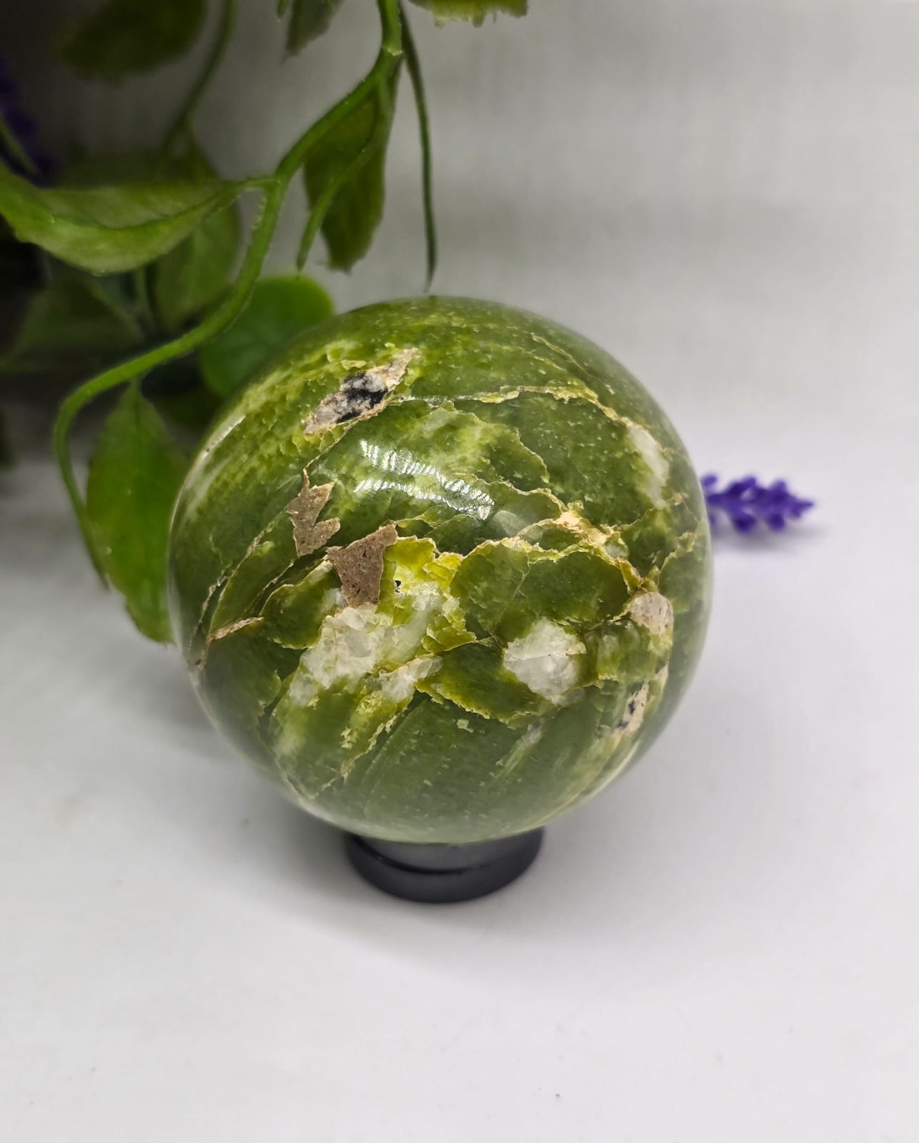 Tremolite Sphere Crystal Wellness