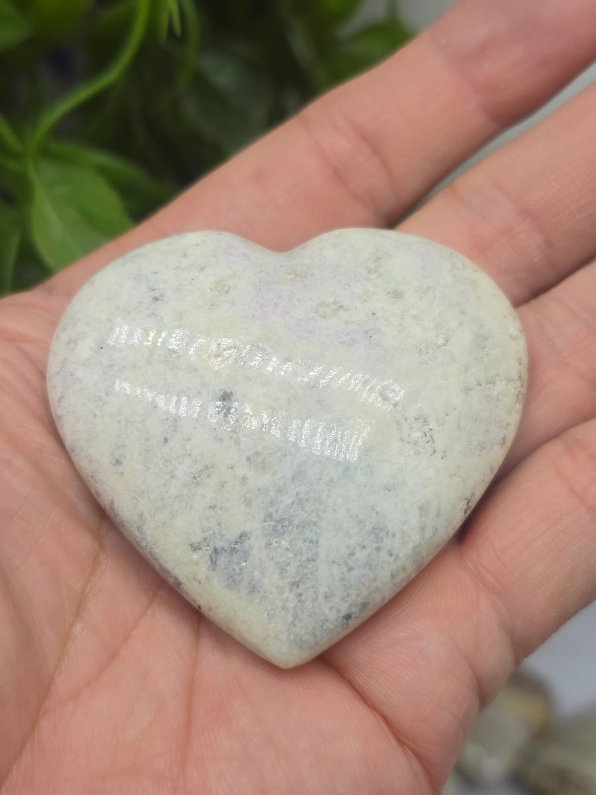 Hackmanite Heart Shape Crystal Wellness
