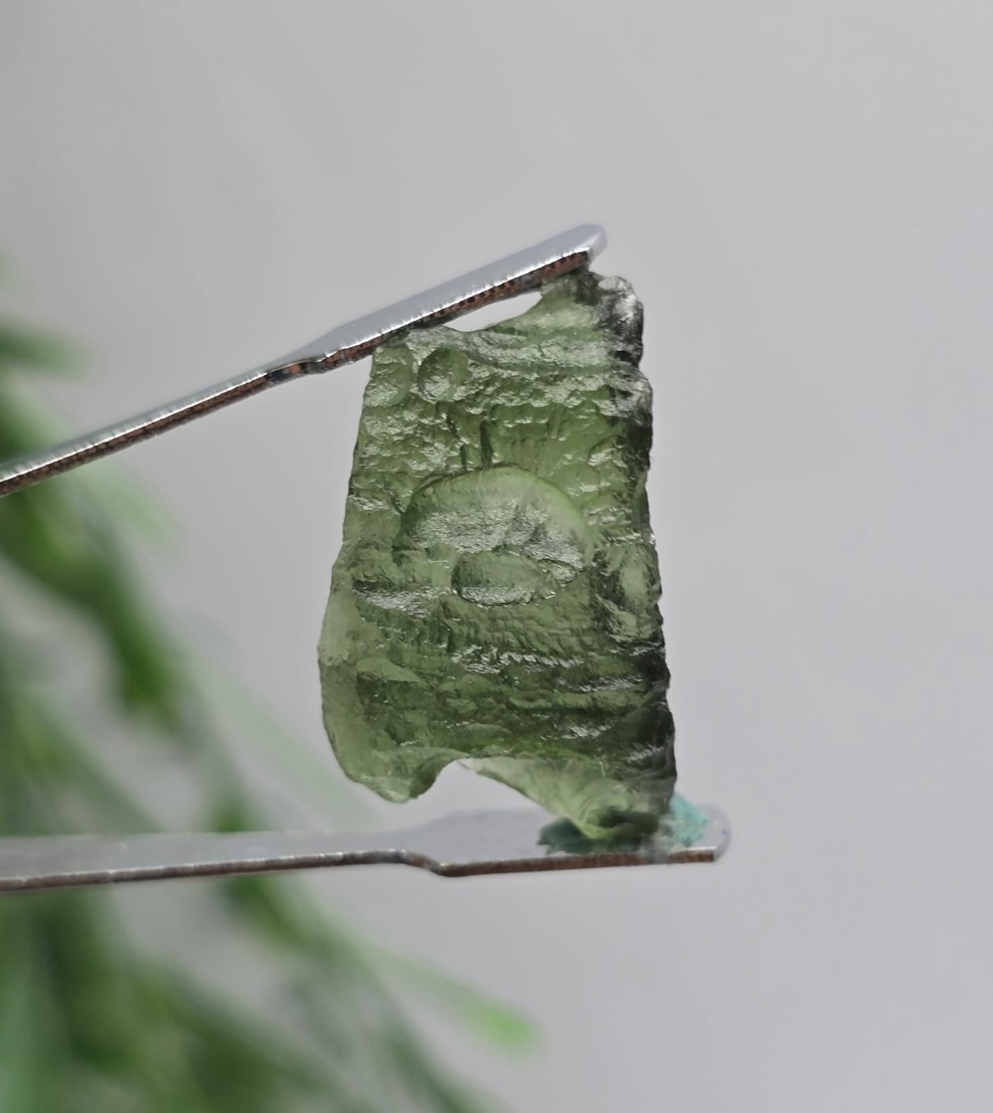 Authentic Moldavite 2.16g 24x14x7mm Crystal Wellness