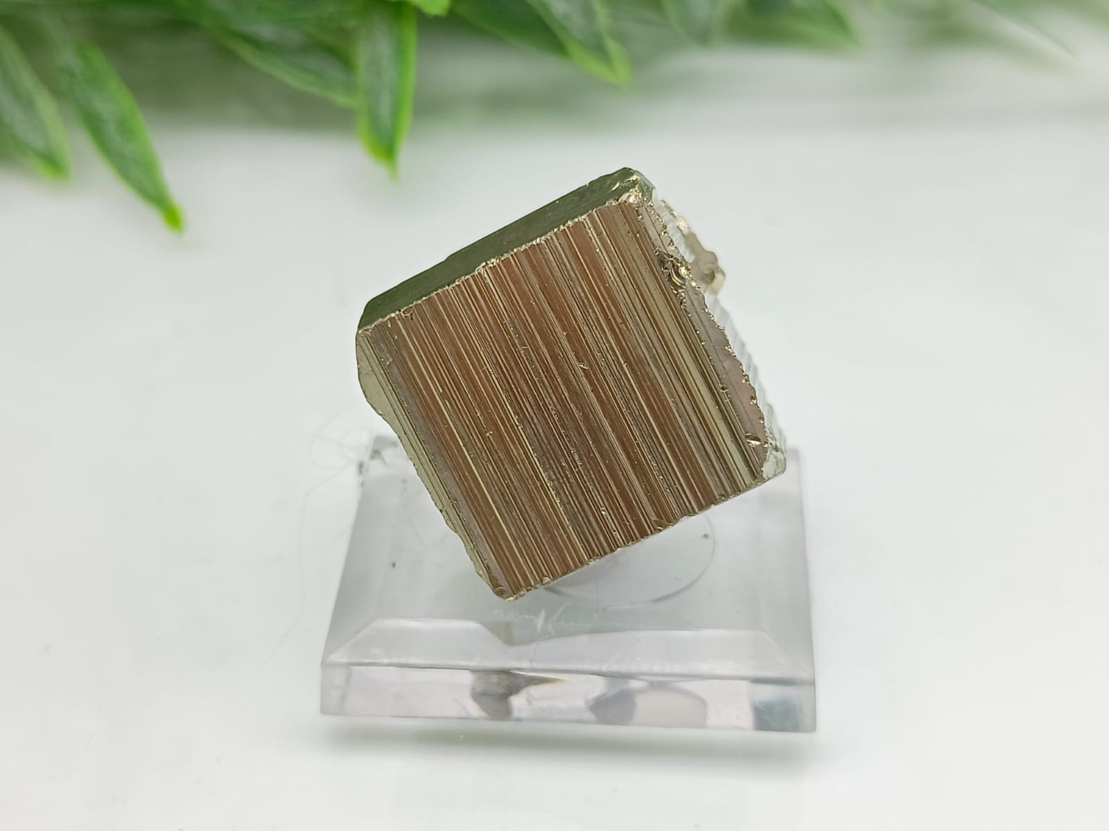 Natural Pyrite Cube Crystal Wellness