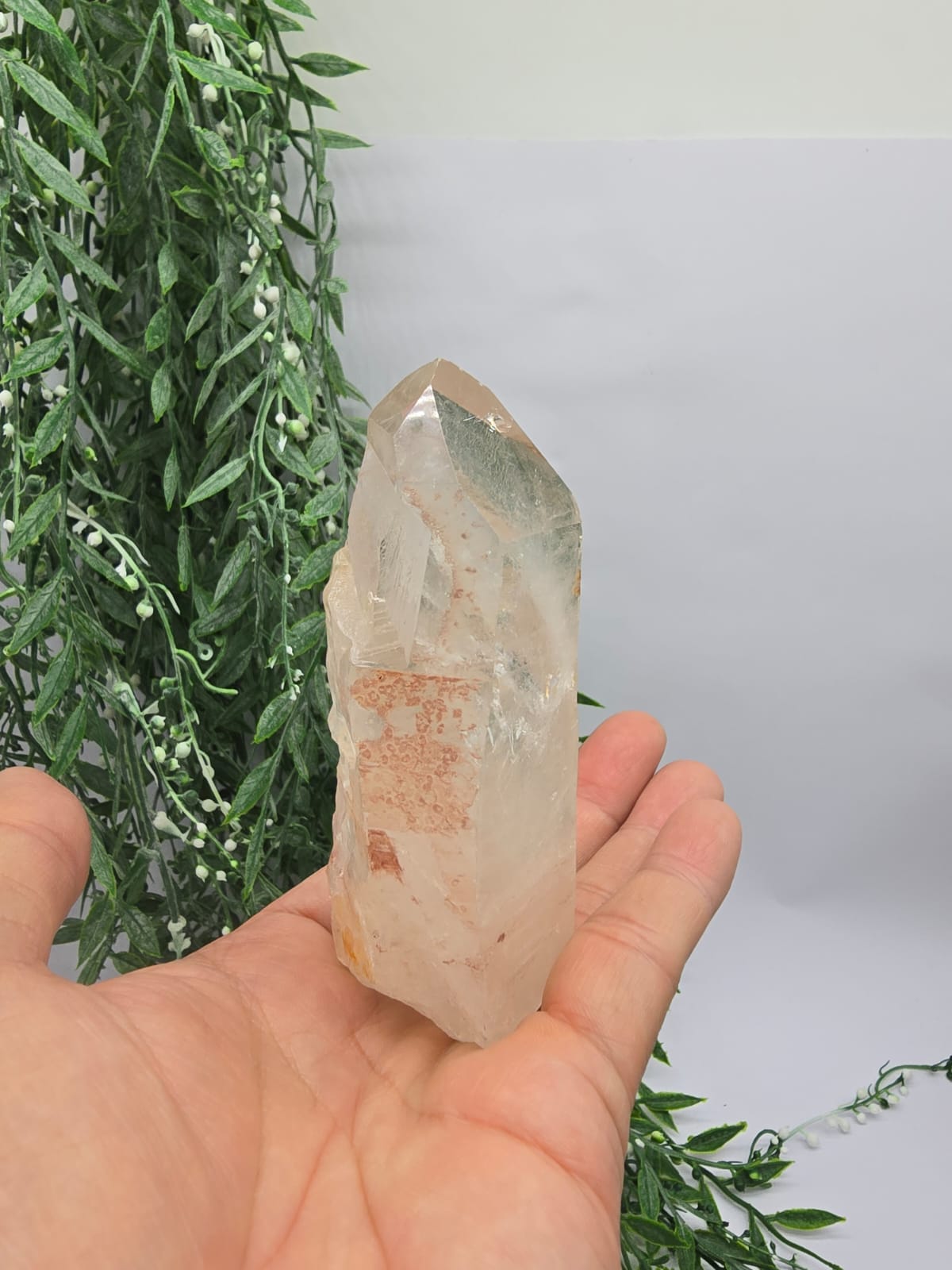 Lemurian Quartz Cluster 218g 11x4.5cm Crystal Wellness