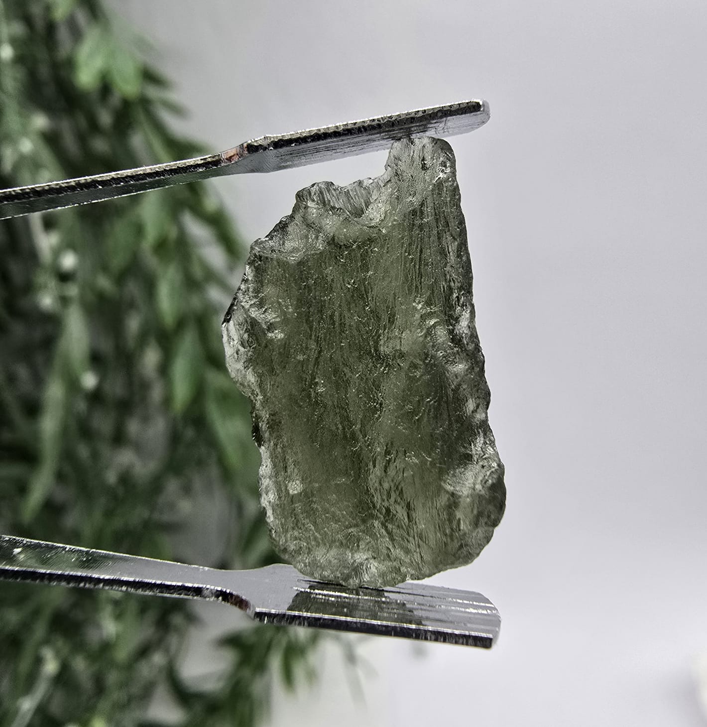 Authentic Moldavite 2.15g 24x12x5mm Crystal Wellness