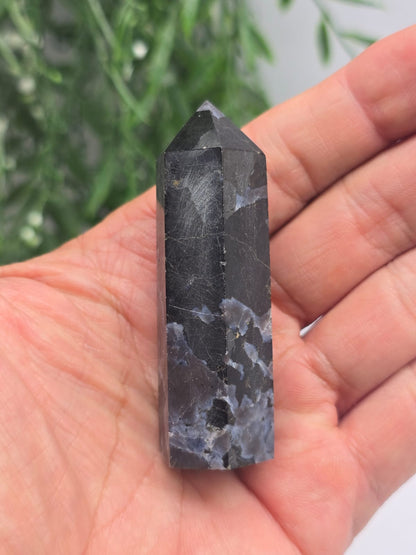 Mystic Merlinite Point Crystal Wellness