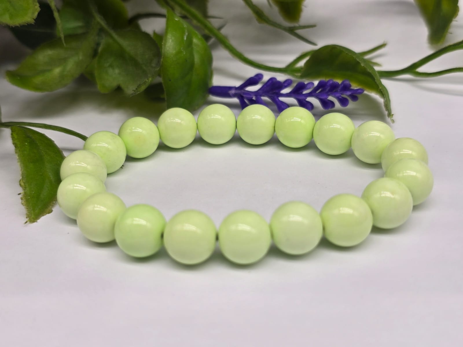 Lemon Crysoprase Bracelet Crystal Wellness