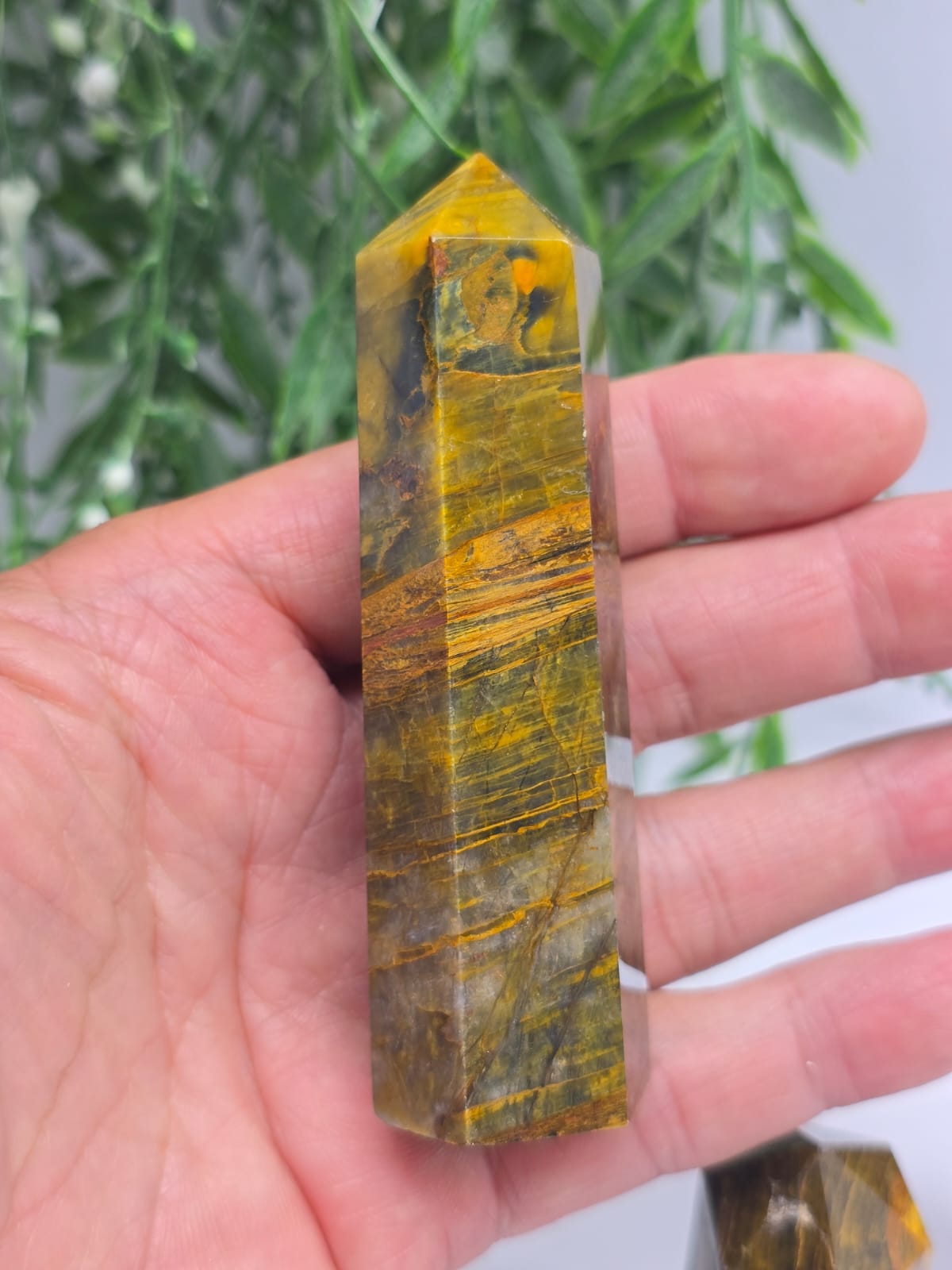 Pietersite Point Crystal Wellness
