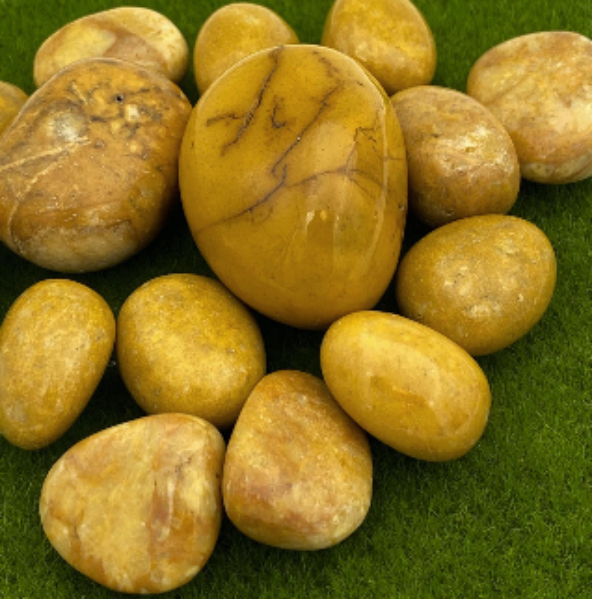 Yellow Jasper Tumble Stone