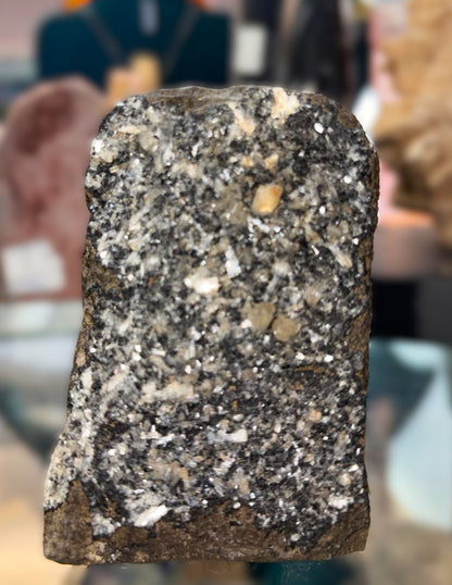 Stellerite & Stilbite on Earth Matrix – Crystal of Divine Flow, Heart Awakening &amp; Earth Connection Crystal Wellness
