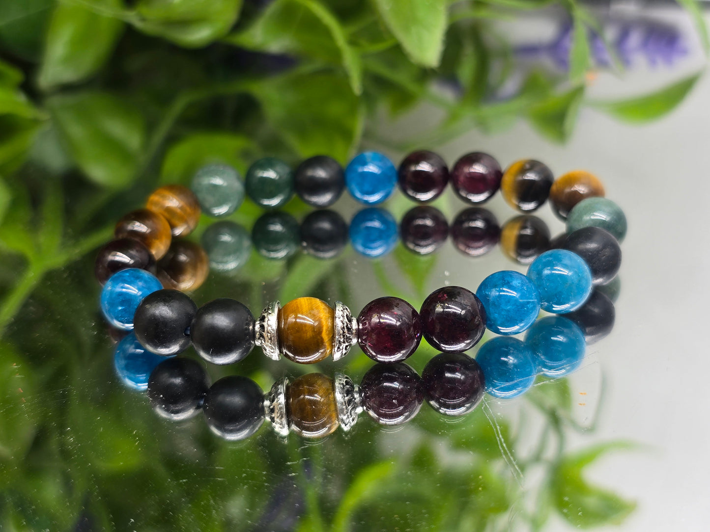 🌿 Ascension Harmony 8mm Beads Bracelet (Stone of Aligned Empowerment) Crystal Wellness