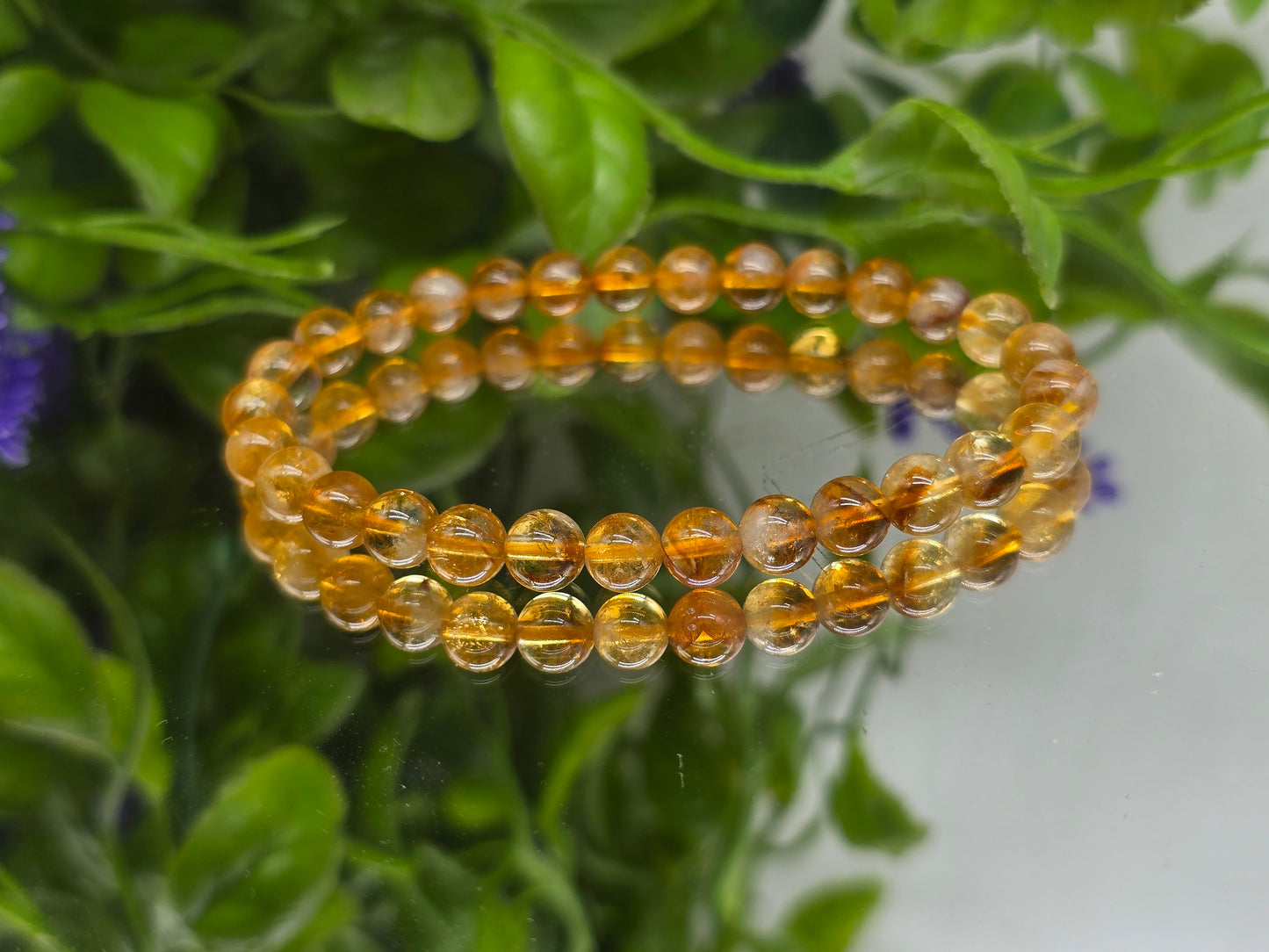 Congo-Style Citrine Bracelet (Stone of Abundance & Solar Empowerment)