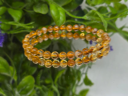 Congo-Style Citrine Bracelet (Stone of Abundance & Solar Empowerment)
