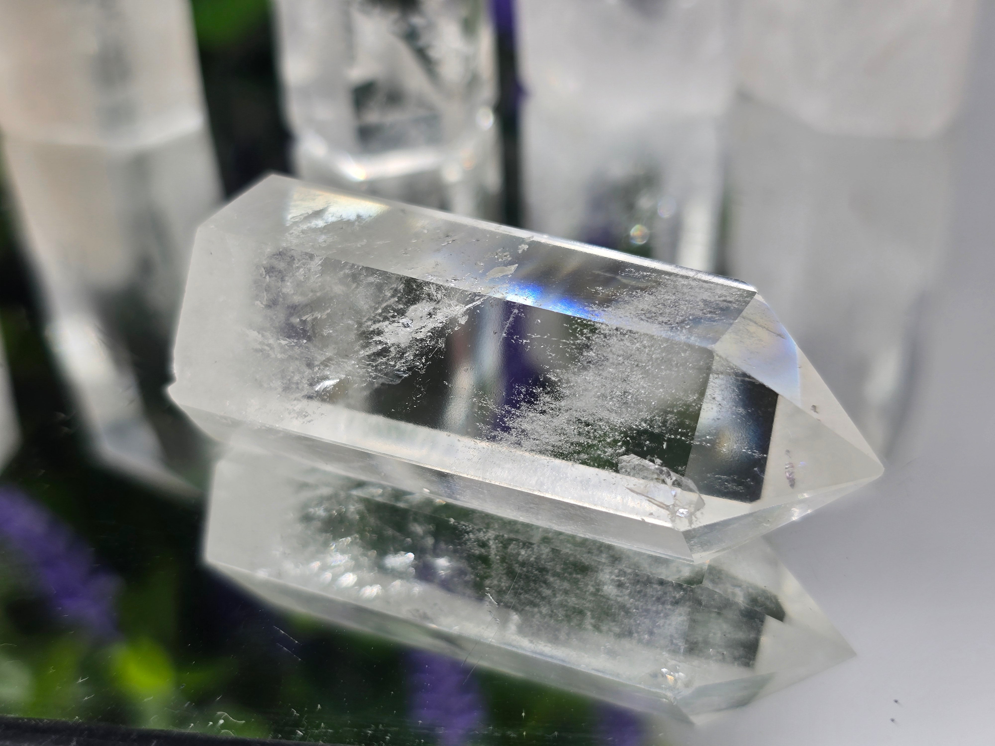 Premium Clear Quartz Point – The Master Healer & Stone of Clarity Crystal Wellness