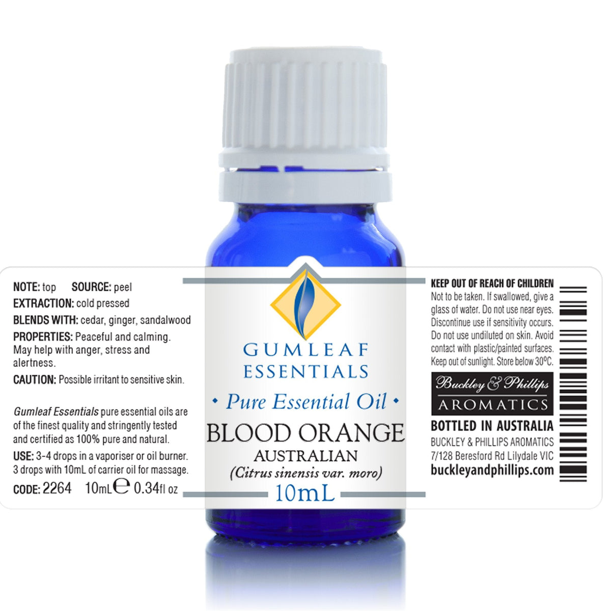 Blood Orange Australian Essential Oil – Uplifting, Joyful & Energising Crystal Wellness