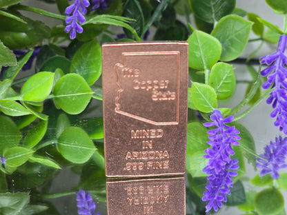 Arizona 999 Fine Copper Bar – 30g | Pure Copper | “Energy, Grounding & Prosperity Crystal Wellness
