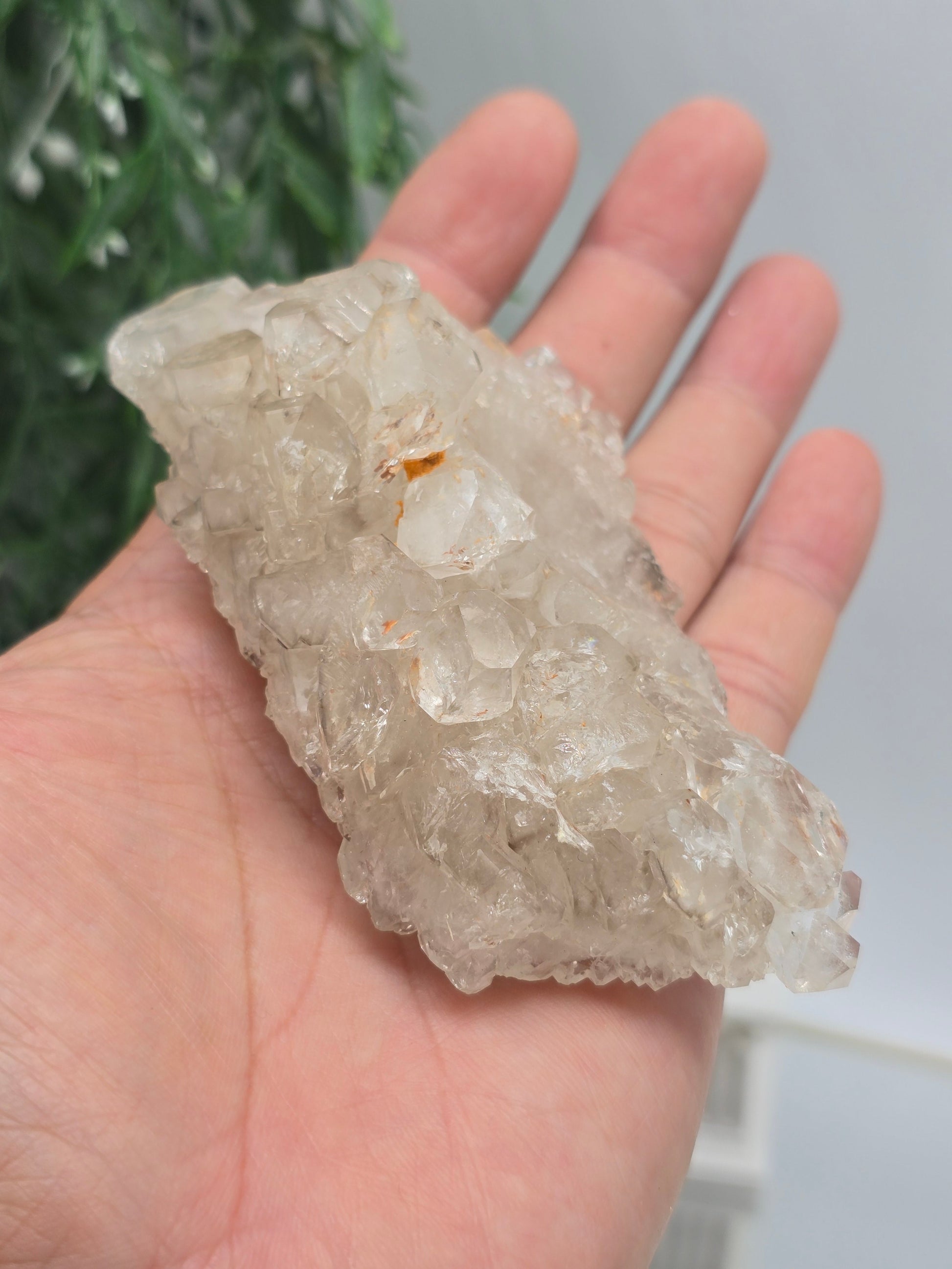 Elestial Quartz Specimen 100 × 60 × 33 mm (Stone of Spiritual Evolution & Divine Wisdom) Crystal Wellness