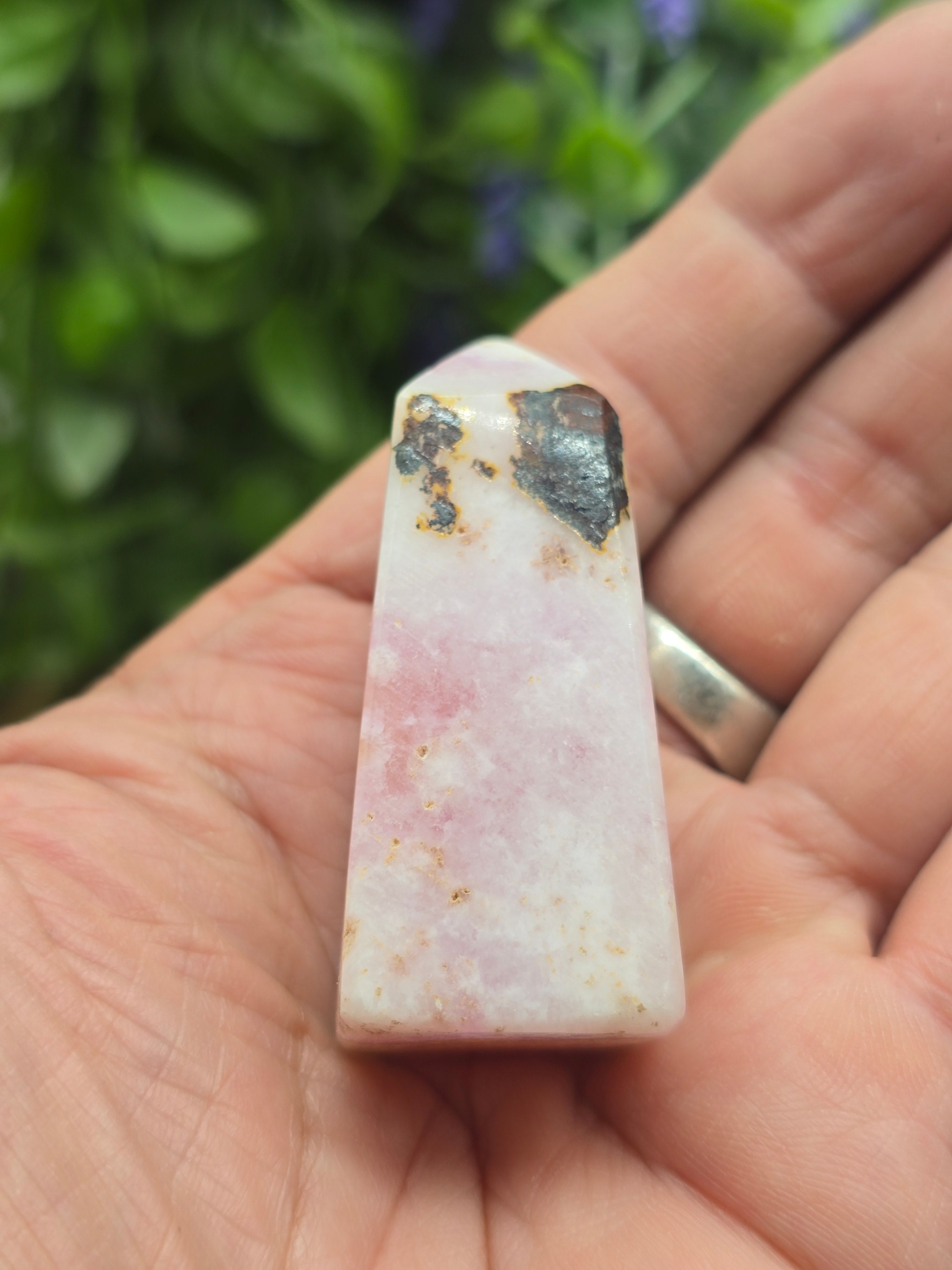 Pink Aragonite Point - Stone of Emotional Healing, Inner Peace & Heart-Centred Compassion Crystal Wellness