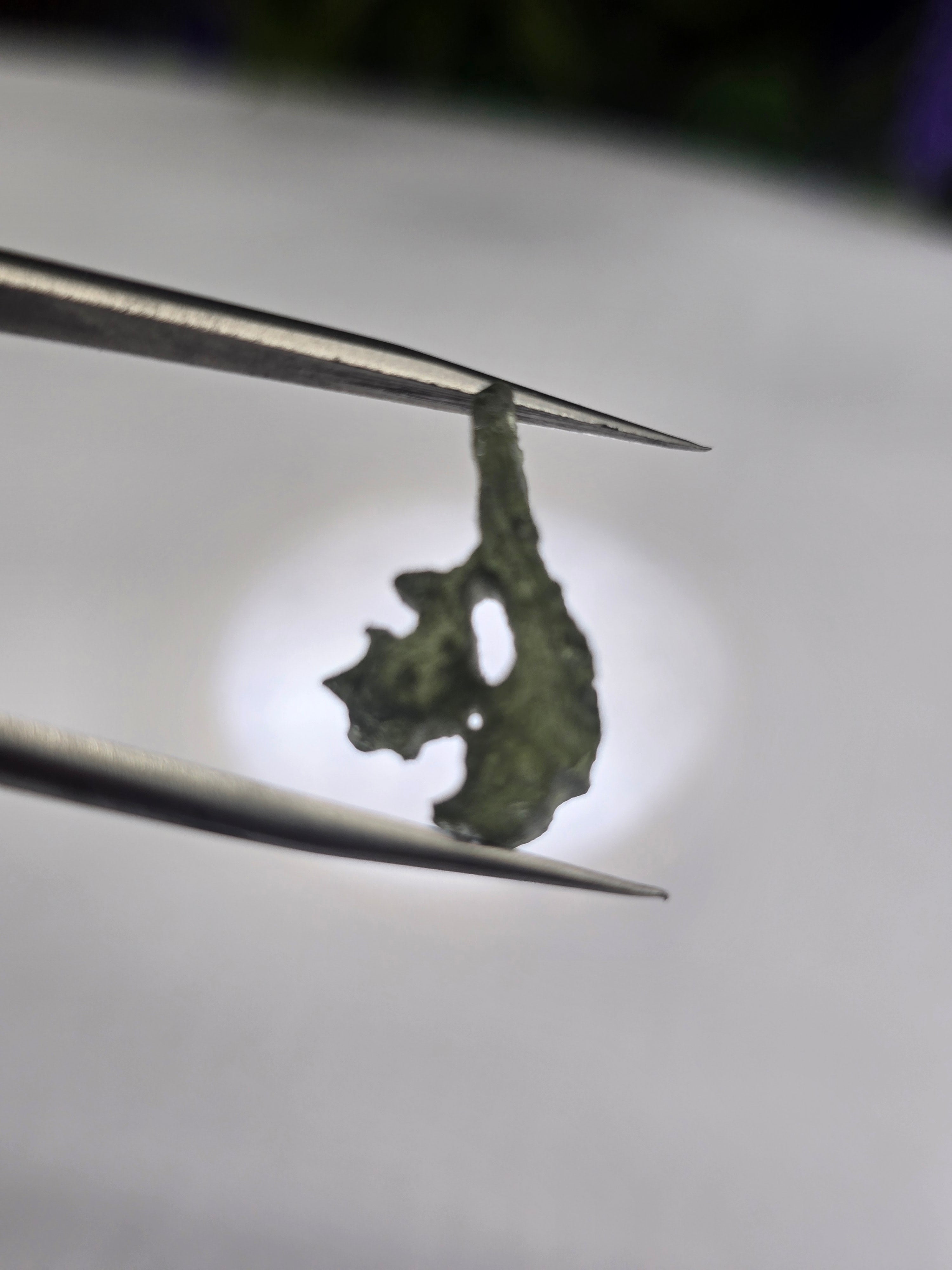 Natural Moldavite 0.9g – Cosmic Transformation Tektite Crystal Wellness