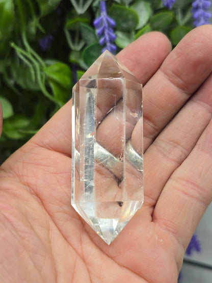 Clear Quartz Double Terminated Point - AAA Grade Crystal Wellness