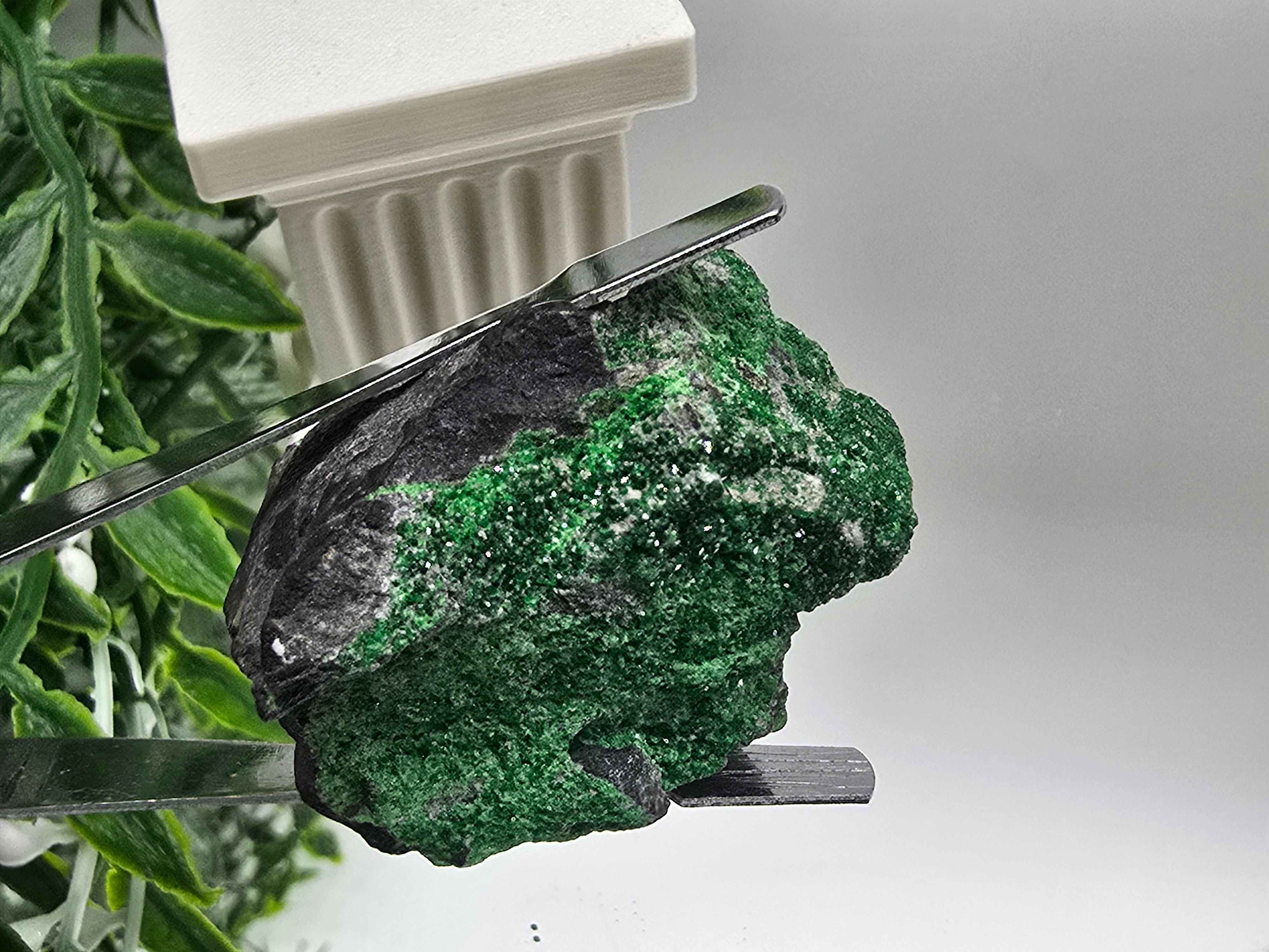 Uvarovite Rare AAA 41 × 33 × 25 mm (Stone of Abundant Heart & Prosperity) Crystal Wellness