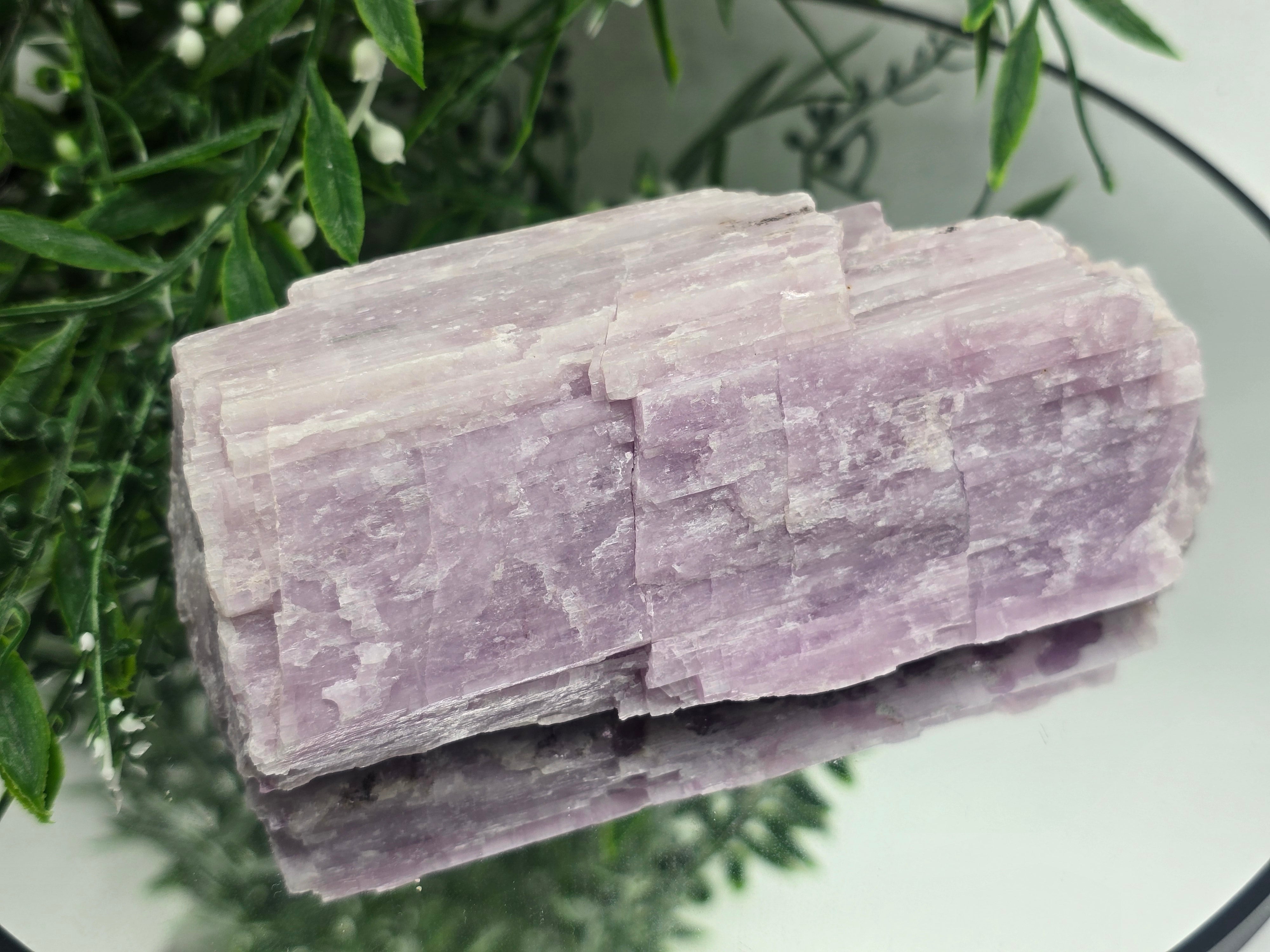 💗 Kunzite Raw High Quality – Stone of Divine Love, Calm & Emotional Healing 14x7x4cm Crystal Wellness