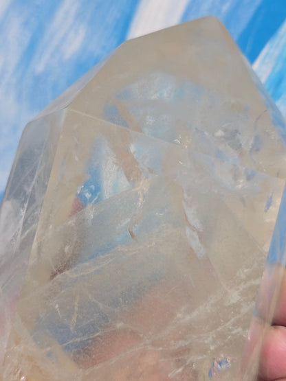 Green Phantom Quartz Tower 1122g 157mm x 107mm Crystal Wellness