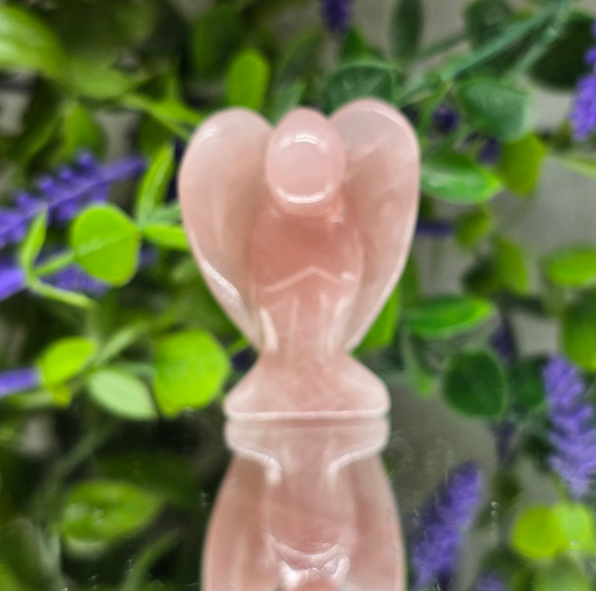 Rose Quartz Angel – High Grade  | Unconditional Love, Compassion & Emotional Healing Crystal Wellness