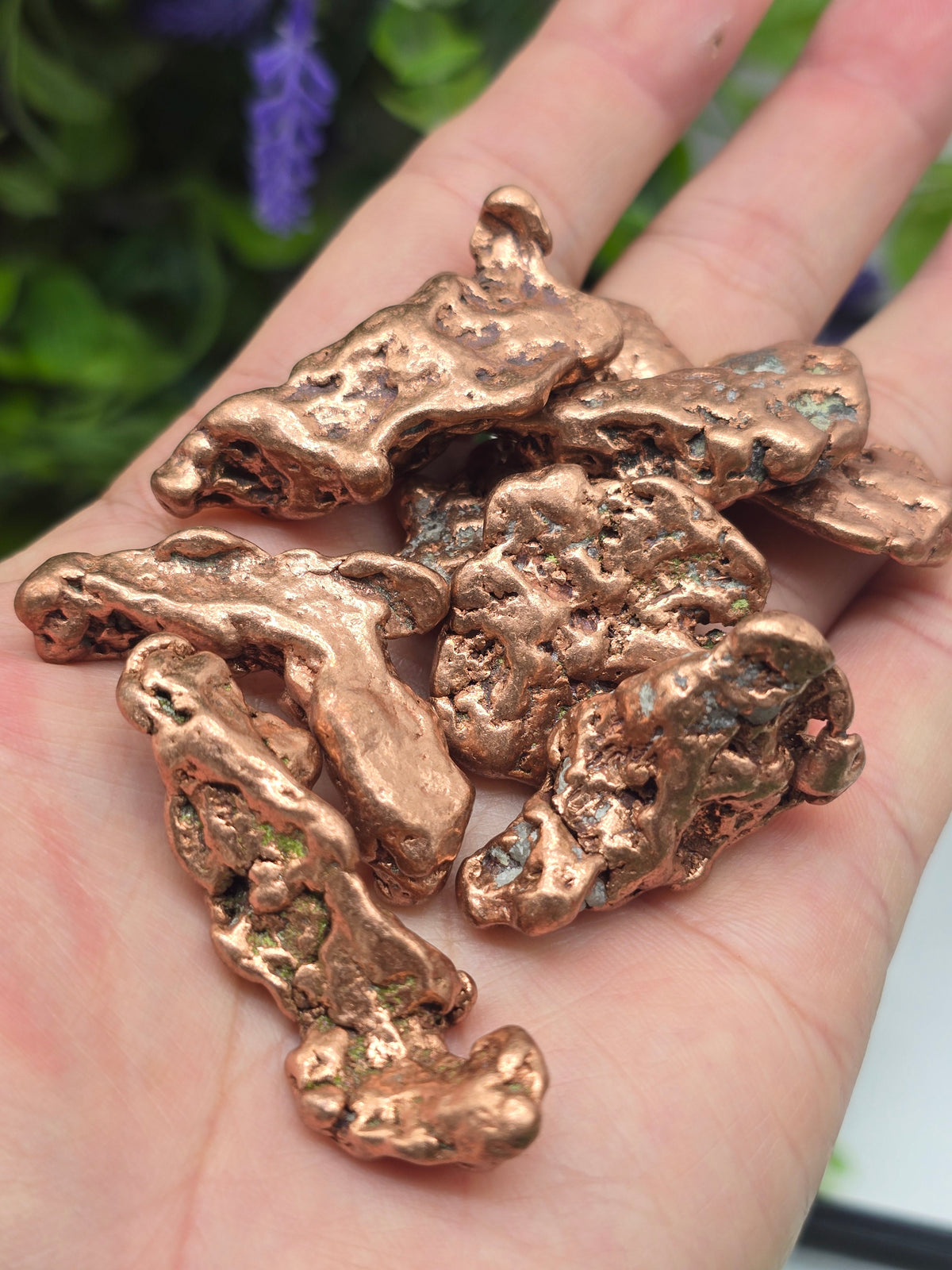Michigan Native Copper Nugget (Stone of Vital Life Force & Earthly Abundance) Crystal Wellness