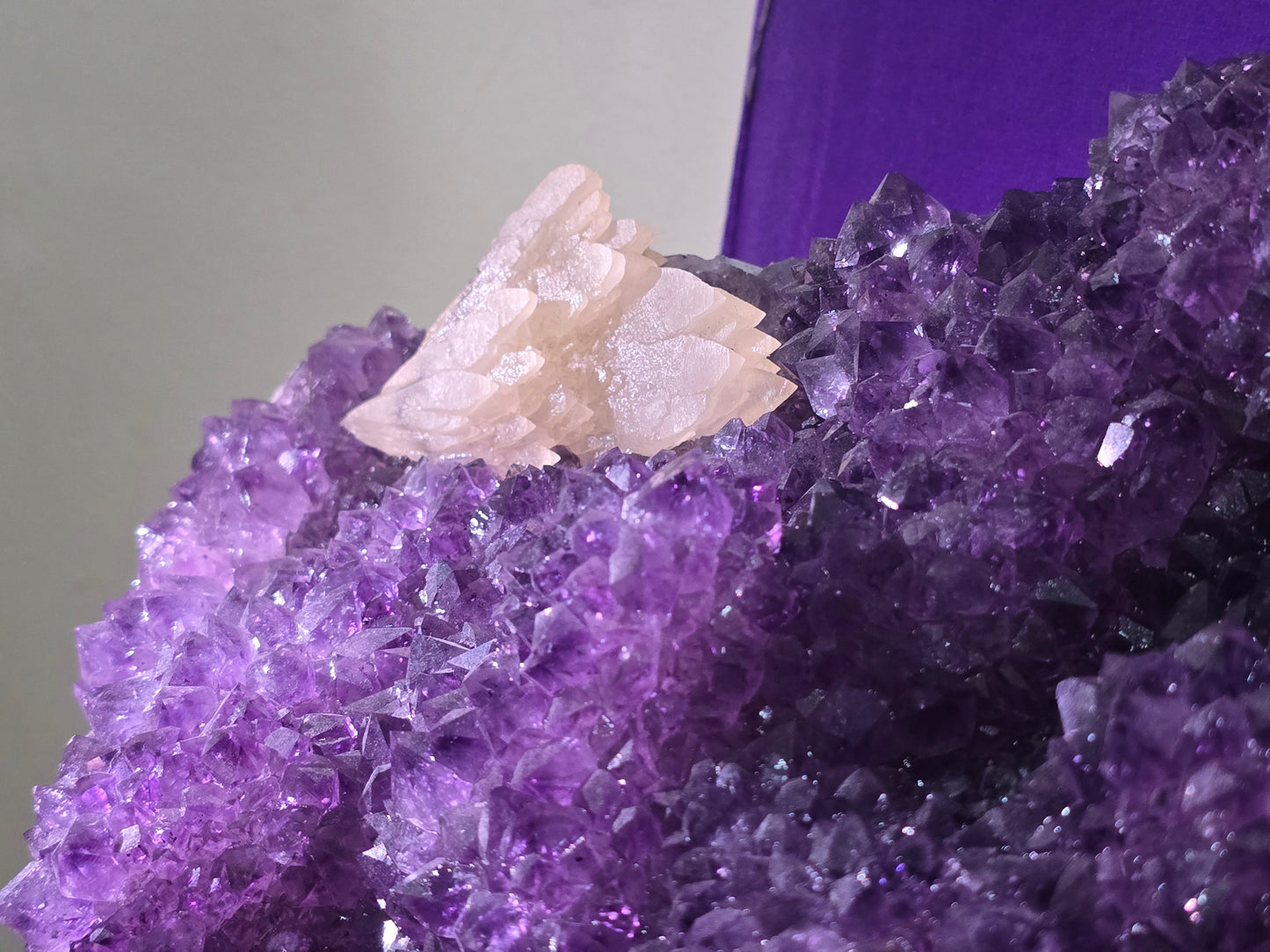 Amethyst Cluster AAA Superb Deep Purple Quality 21.7 Kgs 64cm x 36cm Crystal Wellness