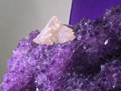 Amethyst Cluster AAA Superb Deep Purple Quality 21.7 Kgs 64cm x 36cm Crystal Wellness