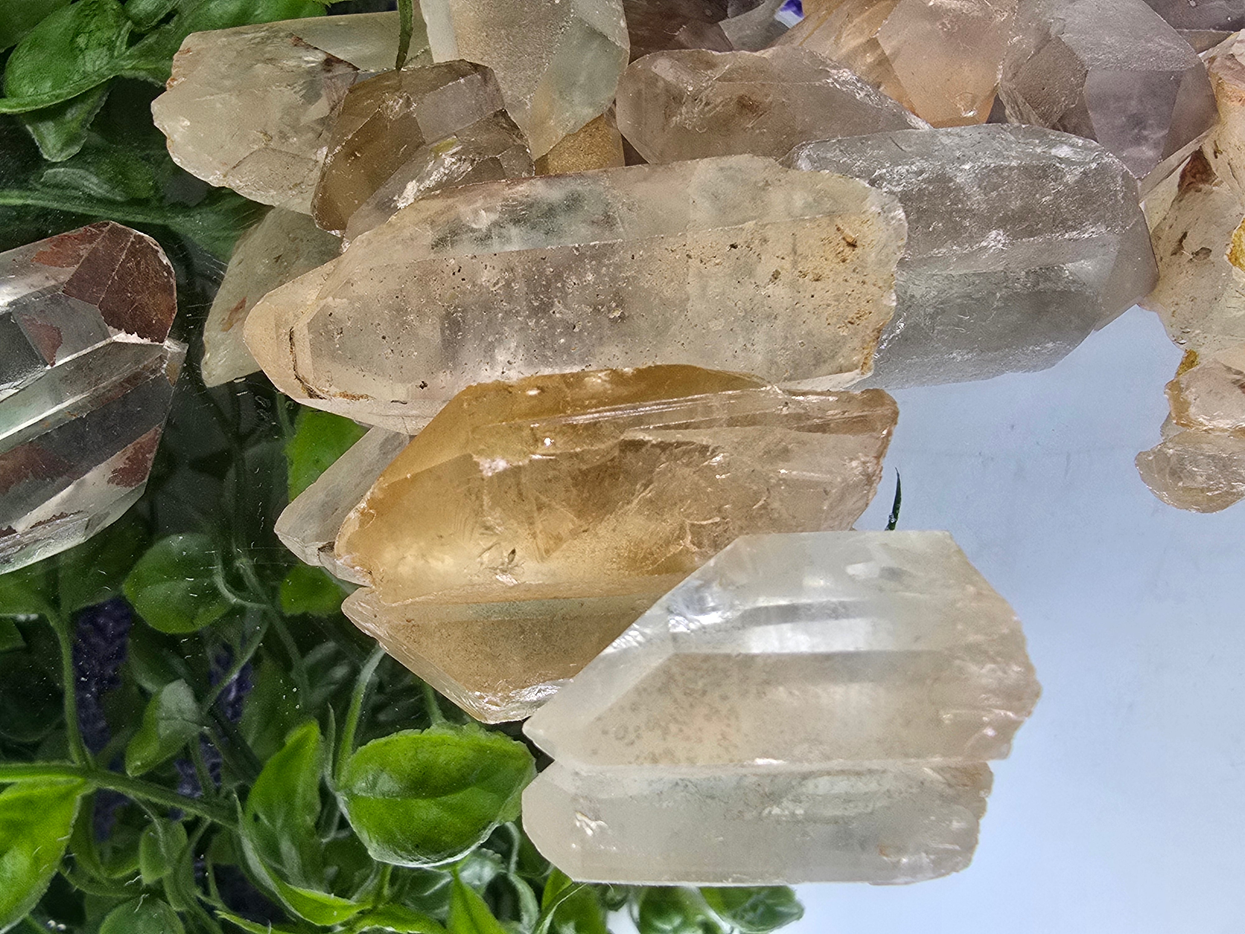 Tangerine Quartz Point (Stone of Creative Vitality & Joyful Manifestation) Crystal Wellness