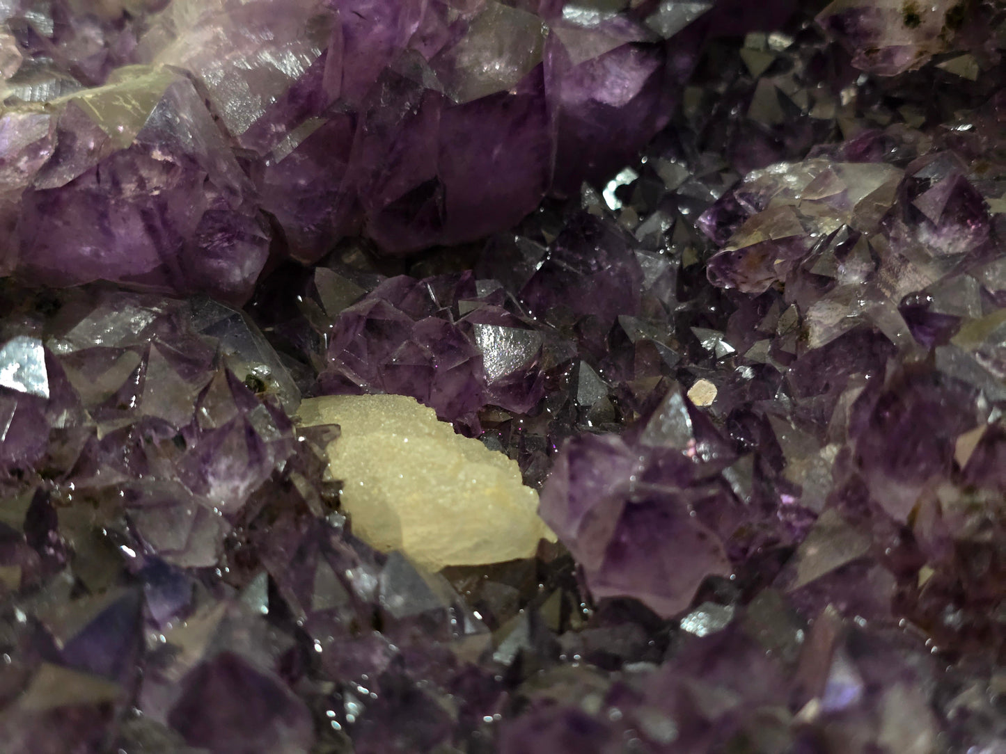 AAA Superb Deep Purple Amethyst Cluster – Stone of Divine Protection, Spiritual Awakening & Inner Harmony Crystal Wellness