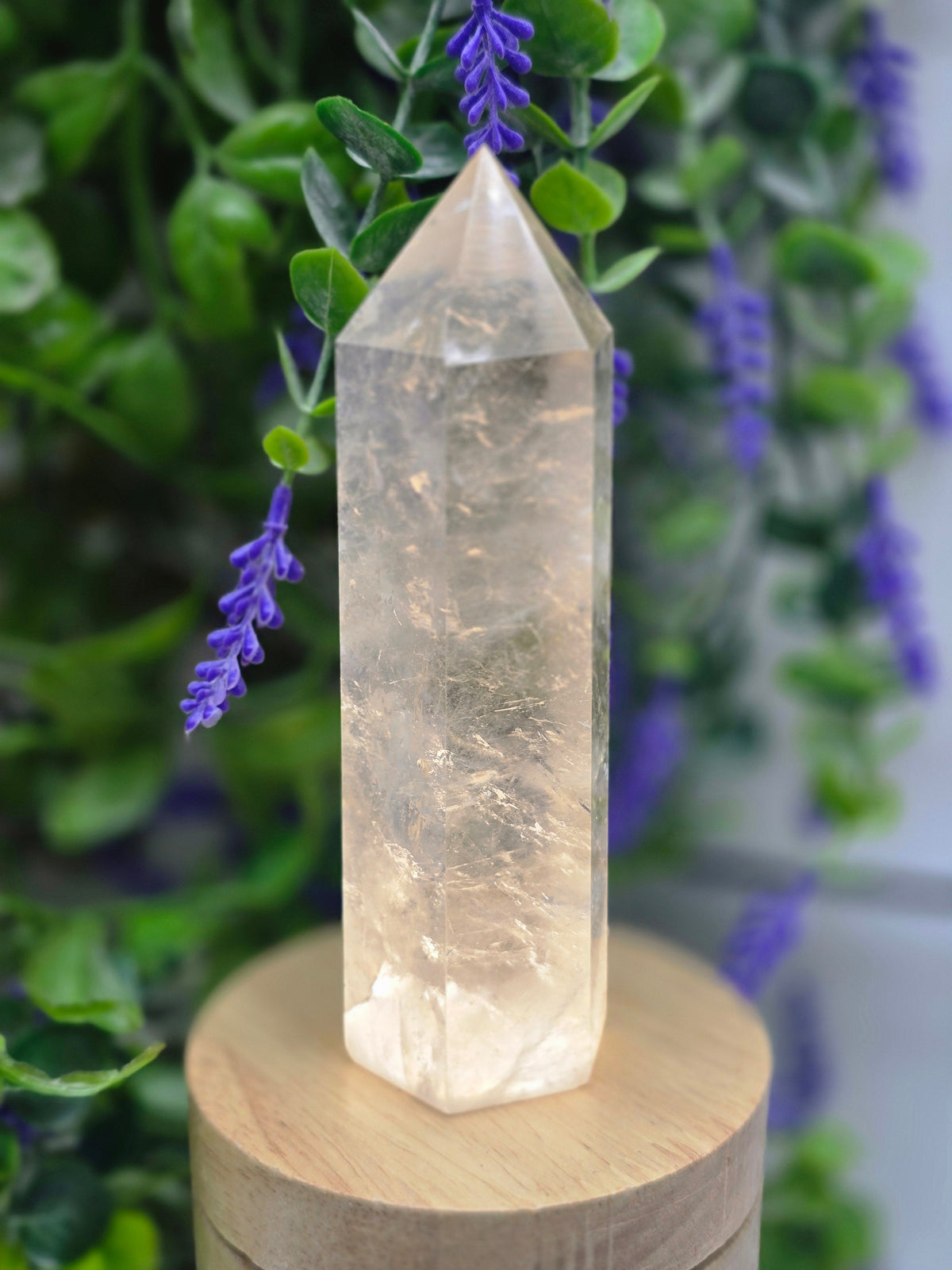 Clear Quartz Tower – Stone of Clarity, Amplification & Ultimate Power | 0.459g Crystal Wellness