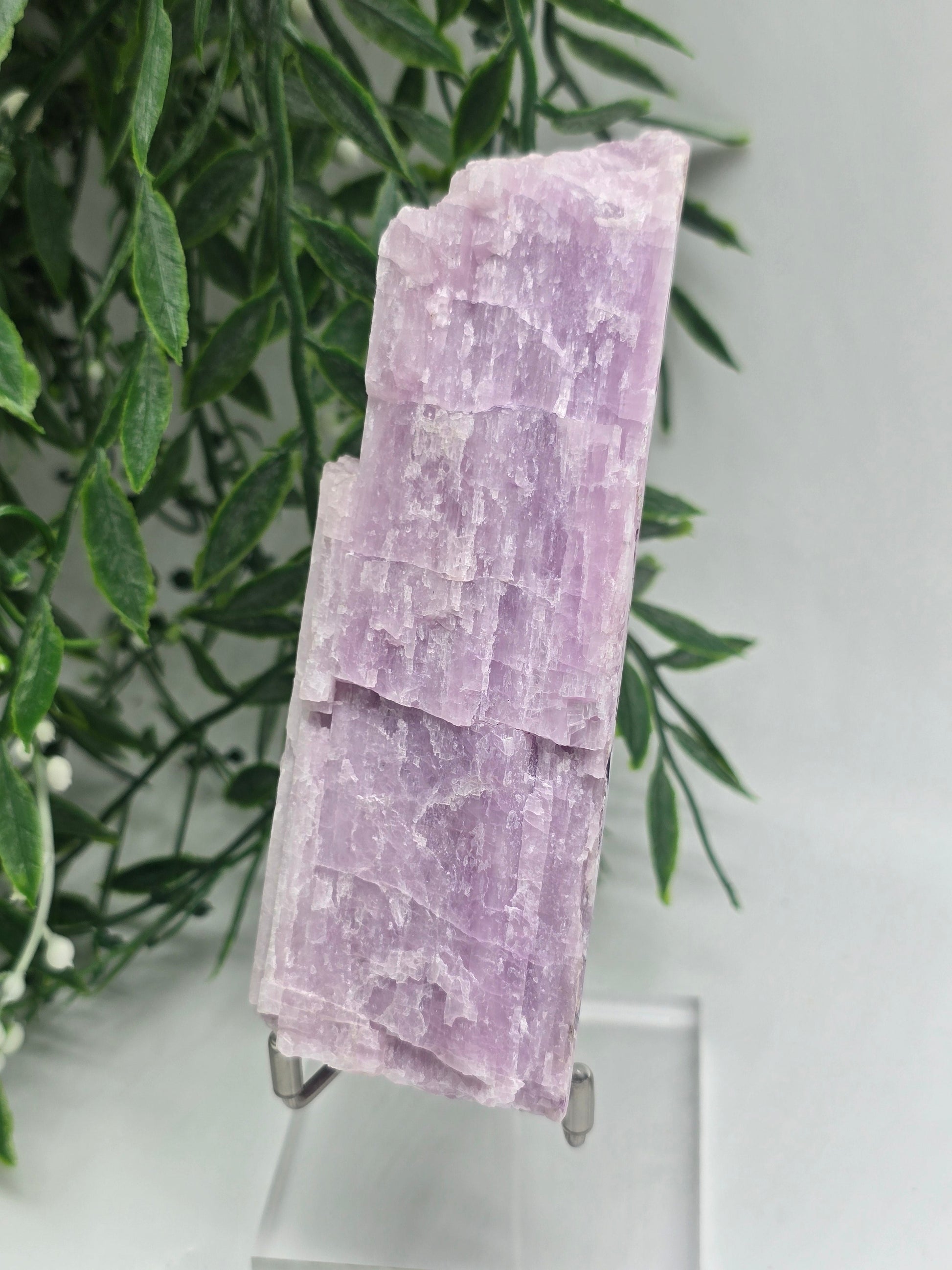 💗 Kunzite Raw High Quality – Stone of Divine Love, Calm & Emotional Healing 14x7x4cm Crystal Wellness