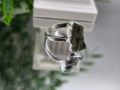 Authentic Moldavite 1.10g 9x7mm Crystal Wellness