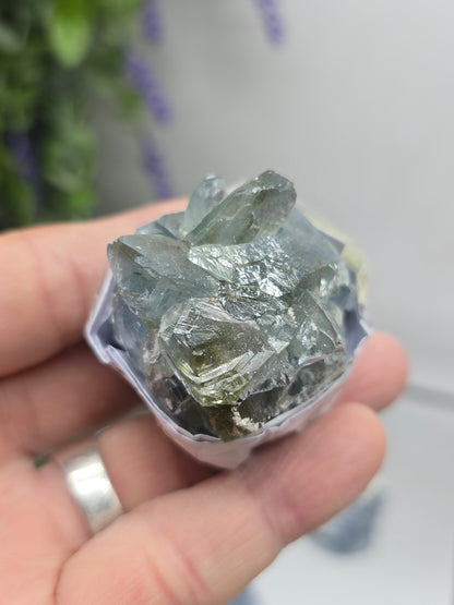 Celestite Small Cluster Collection – Natural Sky Blue Crystal Variety Sizes Crystal Wellness